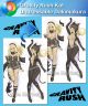 Gravity Rush Kat Undressable Dakimakura Hugging Body Pillow Cover