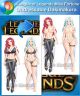League of Legends Miss Fortune Undressable Dakimakura Hugging Body Pillow Cover