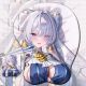 Zenless Zone Zero Velina Airgid 3D Wrist Rest Oppai Mouse Pad