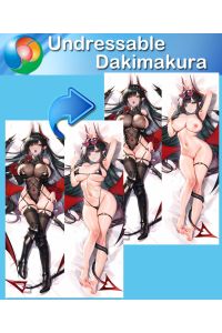 Azur Lane Goetz von Berlichingen Undressable Dakimakura Hugging Body Pillow Cover