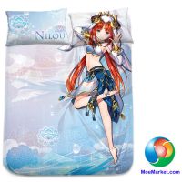 Genshin Impact Nilou Anime Bed Sheet or Duvet Cover