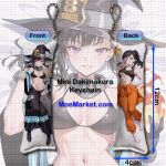 Fire Force Maki Oze Mini Dakimakura Keychain Phone Strap