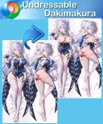 Zenless Zone Zero Velina Airgid Undressable Dakimakura Hugging Body Pillow Cover