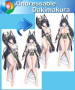 Zenless Zone Zero Hoshimi Miyabi Undressable Dakimakura Hugging Body Pillow Cover