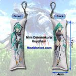 Xenoblade Chronicles 2 Pneuma Mini Dakimakura Keychain Phone Strap