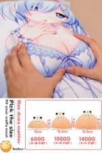 3D Oppai Japanese Dakimakura Inner Silicone Elastic Breast