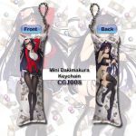 Kakegurui Yumeko Jabami Mini Dakimakura Keychain Phone Strap