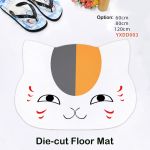 Natsume Yuujinchou Cat Die-cut Floor Mat