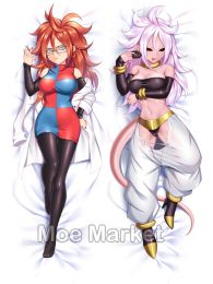 DragonBall FighterZ Android 21 Dakimakura Hugging Pillow Cover