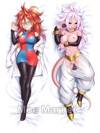 DragonBall FighterZ Android 21 Dakimakura Hugging Pillow Cover