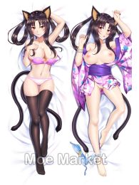 High School DxD Kuroka Dakimakura Hugging Pillow Cover