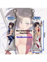 Boku no Hero Academia Momo Yaoyorozu Mini Dakimakura Keychain Phone Strap