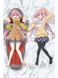 Yuru Camp Kagamihara Nadeshiko Dakimakura Hugging Pillow Cover