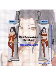 Avatar:The Last Airbender Azula Mini Dakimakura Keychain Phone Strap