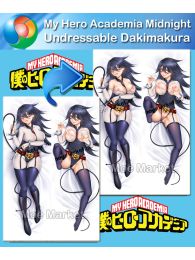 Boku no Hero Academia Midnight Undressable Dakimakura Hugging Body Pillow Cover