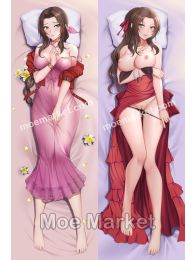 Final Fantasy VII Remake Aerith Gainsborough Dakimakura Hugging Body Pillow Cover