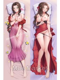 Final Fantasy VII Remake Aerith Gainsborough Dakimakura Hugging Body Pillow Cover