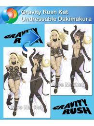 Gravity Rush Kat Undressable Dakimakura Hugging Body Pillow Cover