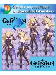 Genshin Impact Fischl Undressable Dakimakura Hugging Body Pillow Cover