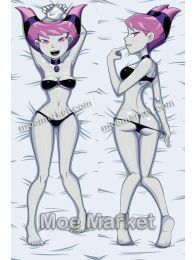 Teen Titans Jinx Dakimakura Hugging Body Pillow Cover