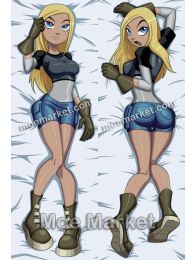 Teen Titans Terra Dakimakura Hugging Body Pillow Cover