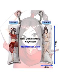 Avatar:The Last Airbender Ty Lee Mini Dakimakura Keychain Phone Strap