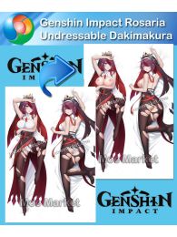 Genshin Impact Rosaria Undressable Dakimakura Hugging Body Pillow Cover Genshin Impact Rosaria Undressable Dakimakura Hugging Body Pillow Cover