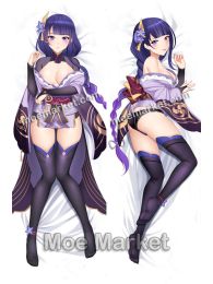 Genshin Impact Baal Raiden Shogun Dakimakura Hugging Body Pillow Cover
