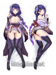 Genshin Impact Baal Raiden Shogun Dakimakura Hugging Body Pillow Cover