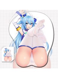 KonoSuba Aqua 3D Wrist Rest Oppai Mouse Pad