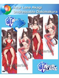 Azur Lane Akagi Undressable Dakimakura Hugging Body Pillow Cover