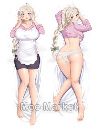 Muttsuri Do Sukebe Yuria Komiya Dakimakura Hugging Body Pillow Cover