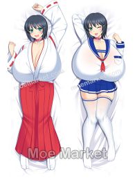 Chichi Miko!! Chichiizumi Shuuka Dakimakura Hugging Body Pillow Cover