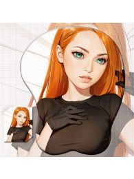 Kim Possible 3D Wrist Rest Oppai Mouse Pad