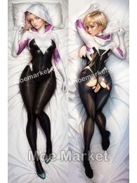 Marvel Ghost-Spider Gwen Stacy Dakimakura Hugging Body Pillow Cover