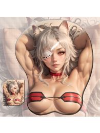 Mushoku Tensei Ghislaine Dedoldia 3D Wrist Rest Oppai Mouse Pad