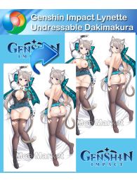 Genshin Impact Lynette Undressable Dakimakura Hugging Body Pillow Cover