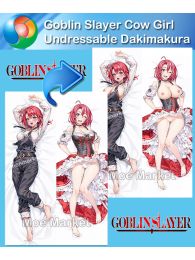 Goblin Slayer Cow Girl Undressable Dakimakura Hugging Body Pillow Cover