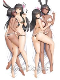 Final Fantasy Ruby and Yotsuyu Dakimakura Hugging Body Pillow Cover