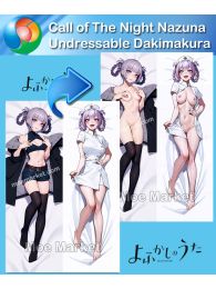 Call of the Night Nazuna Nanakusa Undressable Dakimakura Hugging Body Pillow Cover
