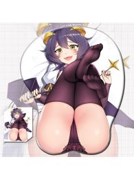 Gushing over Magical Girls Utena Hiiragi Akeno 3D Wrist Rest Oppai Mouse Pad