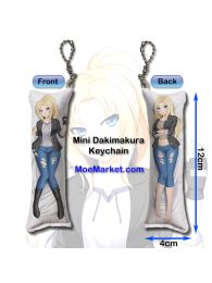 Project JPDE Jack Mini Dakimakura Keychain Phone Strap