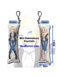 Project JPDE Jack Mini Dakimakura Keychain Phone Strap