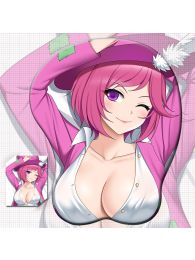 Project JPDE Evelyn Damerot 3D Wrist Rest Oppai Mouse Pad