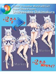 Chillin' in Another World with Level 2 Super Cheat Powers Fenrys Undressable Dakimakura Hugging Body Pillow Cover