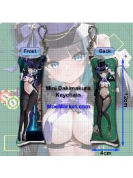 Azur Lane Cheshire Mini Dakimakura Keychain Phone Strap
