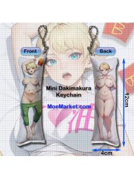 Plus-Sized Elf Erufuda Mini Dakimakura Keychain Phone Strap