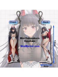 Azur Lane Alvitr Mini Dakimakura Keychain Phone Strap