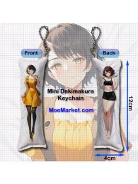 Tower of God Androssi Zahard Mini Dakimakura Keychain Phone Strap