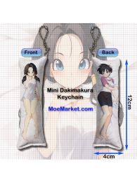 DragonBall Videl Mini Dakimakura Keychain Phone Strap